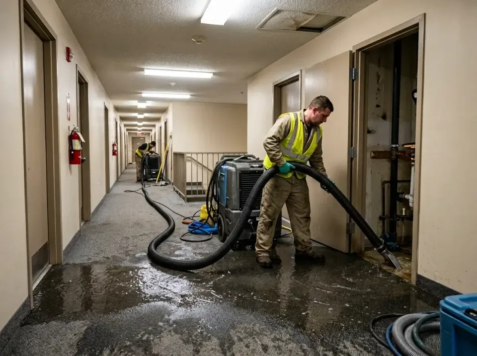multi-unit-apartment-hallway-f-005 — frequently asked questions, Emergency Burst Pipe Water Extraction & Removal in Jurupa V…
